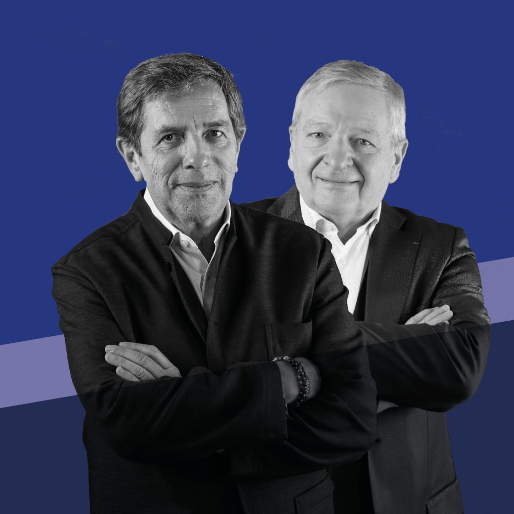 Portrait de Michel Monier et Hervé Chapron, membres du CRAPS